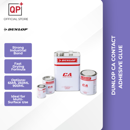 DUNLOP CA CONTACT ADHESIVE GLUE CA GAM FORMICA 65ML 250ML 900ML l GAM PELEKAT l合胶