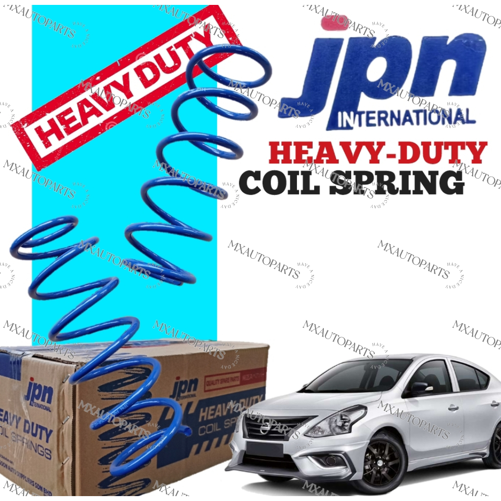 JPN INTERNATIONAL HEAVY DUTY SPRING NISSAN ALMERA 1.5 N17L FRONT/REAR SET