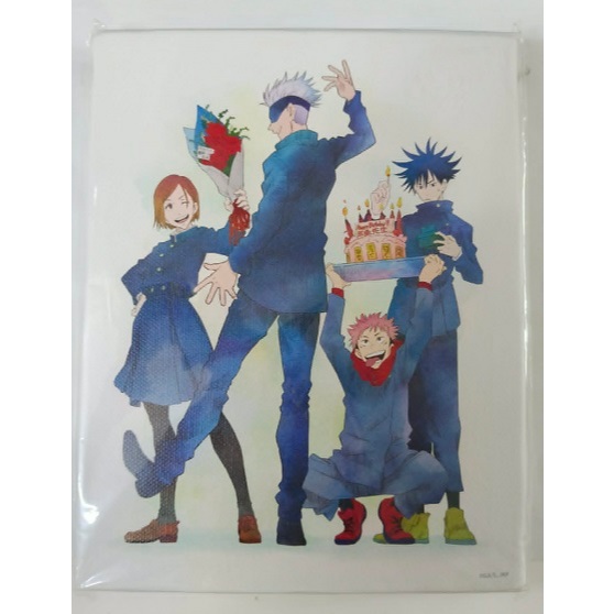 อย่างเป็นทางการ MAPPA SHOW CASE JJK Jujutsu Kaisen Gojo Satoru วันเกิดจํากัดศิลปะผ้าใบ