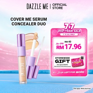 [HOT] Dazzle Me Cover Me Serum Concealer Duo - 12H Cover-Concealer-Skin Tint & All Skin Types | High Coverage