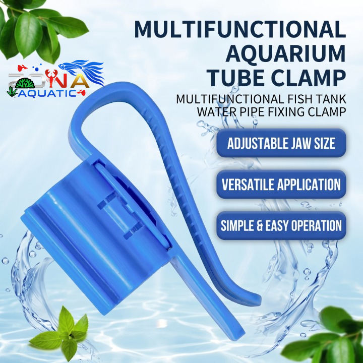 MULTIFUNCTIONAL AQUARIUM TUBE CLAMP TUBE HOLDER ที่วางหลอด