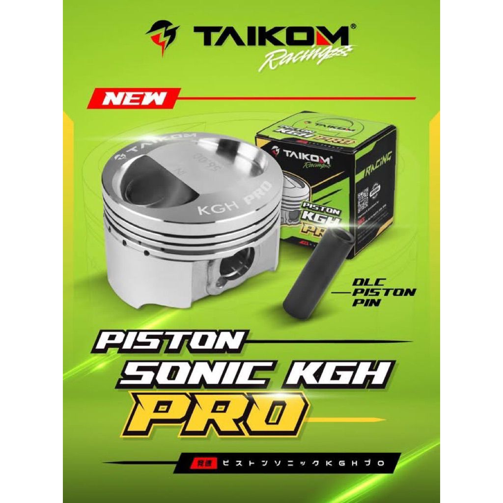 TAIKOM RACING PISTON COMP SONIC (KGH)PRO WiTH DLC PISTON PIN