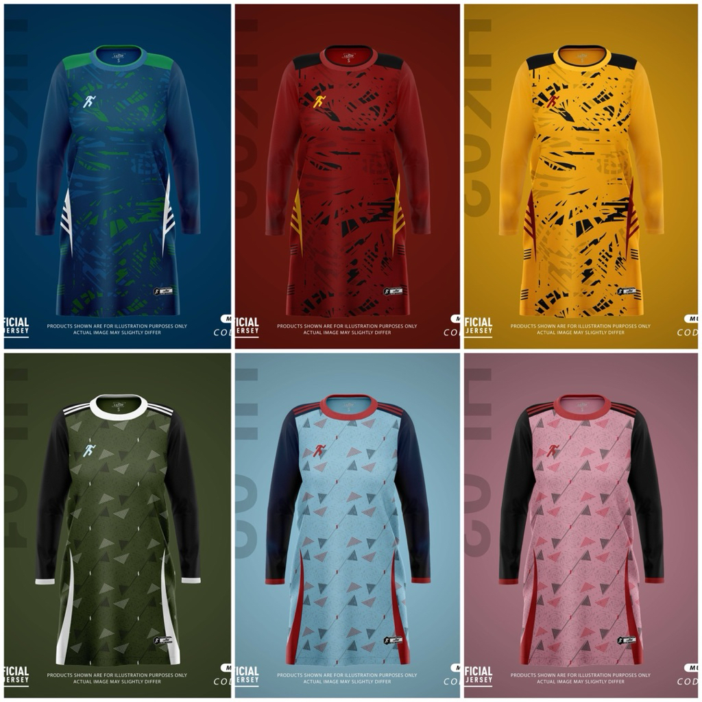 LAKOH SPORT BRAND MUSLIM JERSEY / JERSEY ผู้หญิง / SUKAN JERSEY