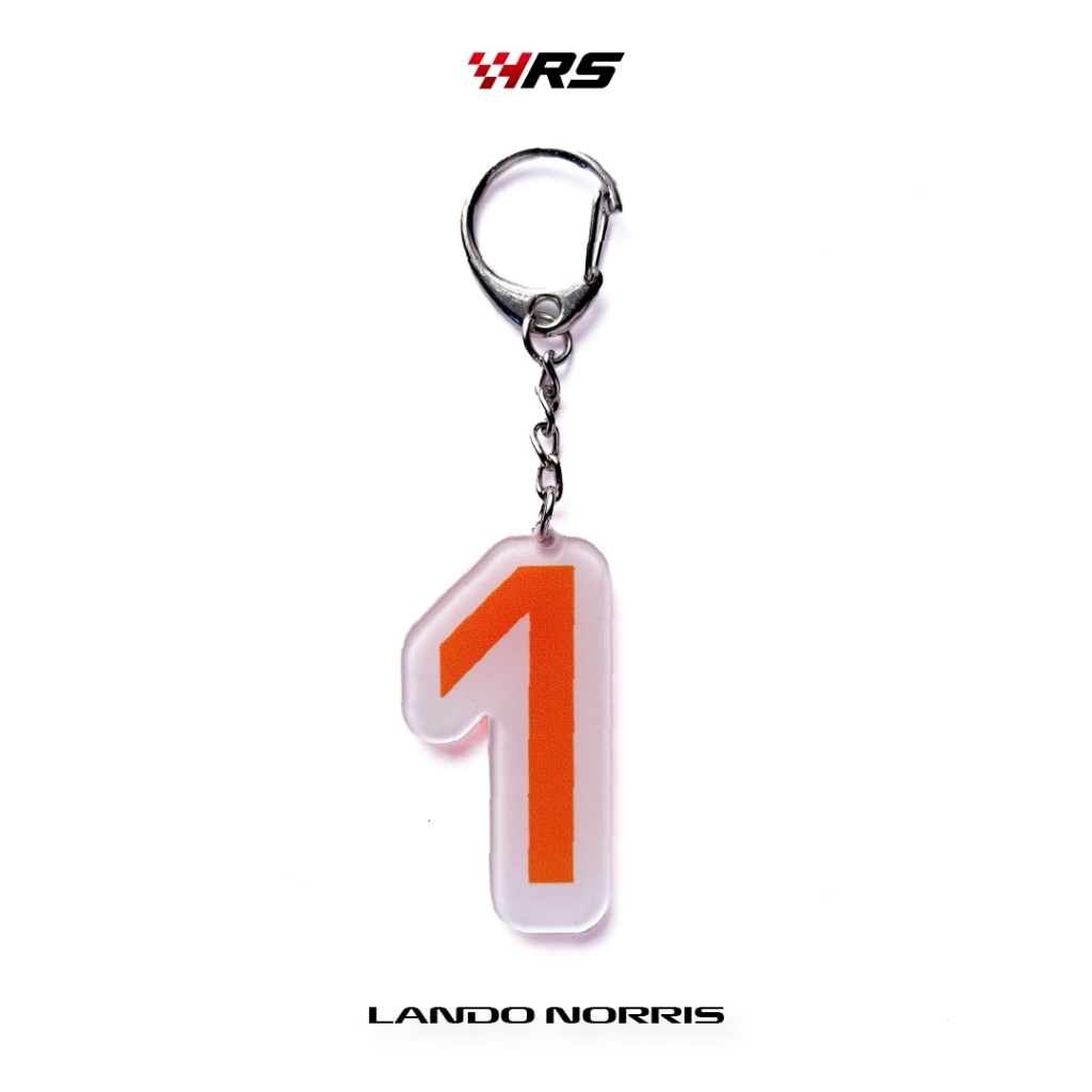 พวงกุญแจหมายเลขไดร์เวอร์ F1