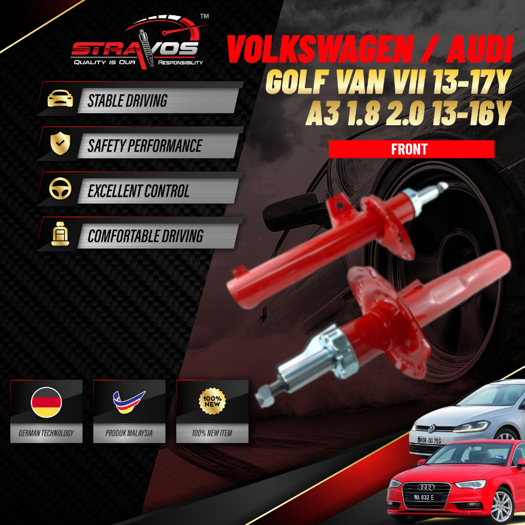 VOLKSWAGEN GOLF VAN VII 13-17Y / AUDI A3 1.8 2.0 13-16Y โช้คอัพ Heavy Duty โช้คอัพรถยนต์ เอกโซเบอร์แ
