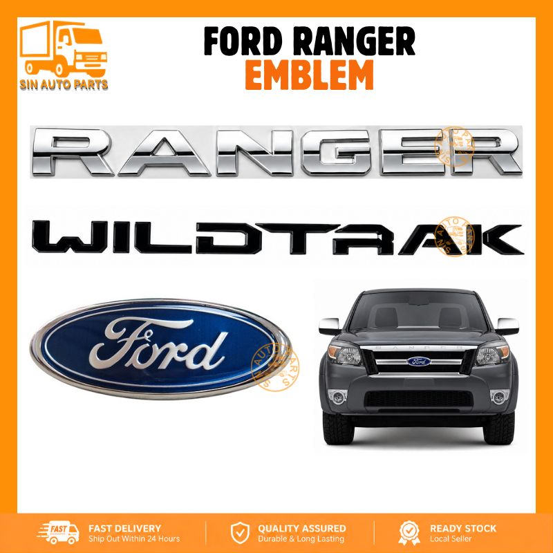 FORD RANGER T6 T7 T9 WILDTRAK FORD RANGER EMBLEM LOGO [PRICE สําหรับ 1 PC]