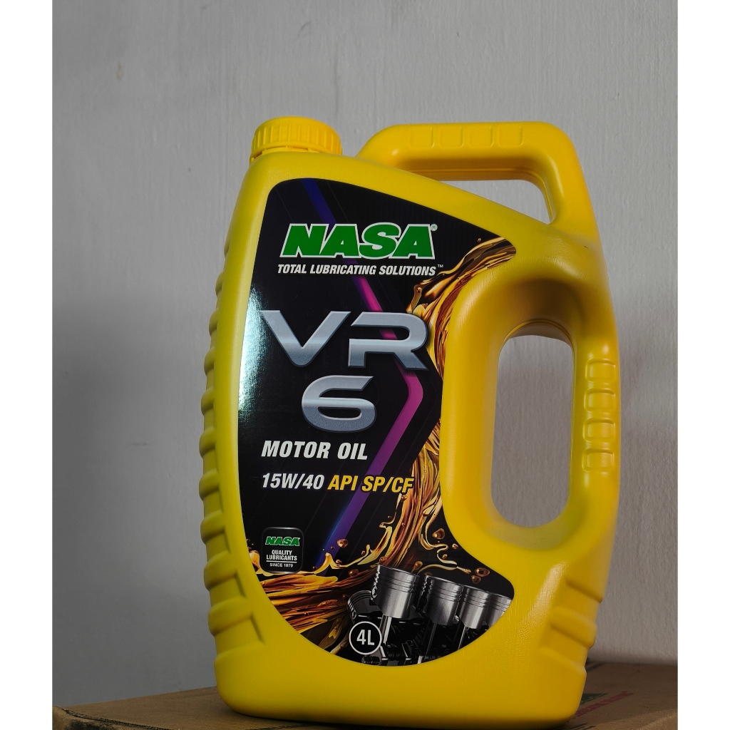 NASA VR6 15W/40 API SP/CF ENGINE OIL / MINYAK ENJIN - 4LITER