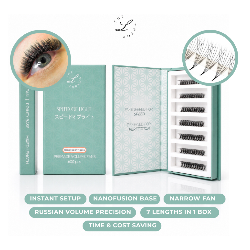 Theory L - Speed Of Light - 8D Premade Lashes Volume Lashes Russian Volume Eyelash Extension
