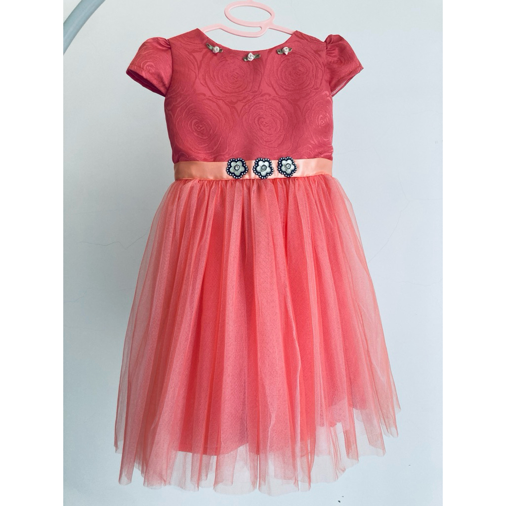 Prelove Girl Gown Dress 4-5yo Kids