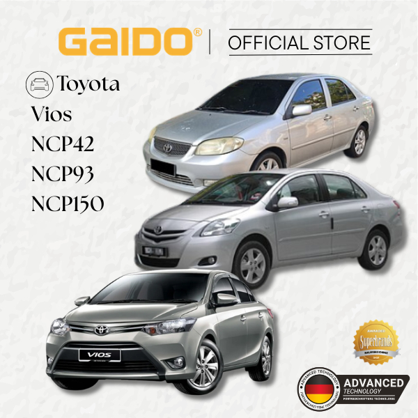 ปั้มน้ํา GAIDO Toyota Vios NCP42/NCP93/NCP150