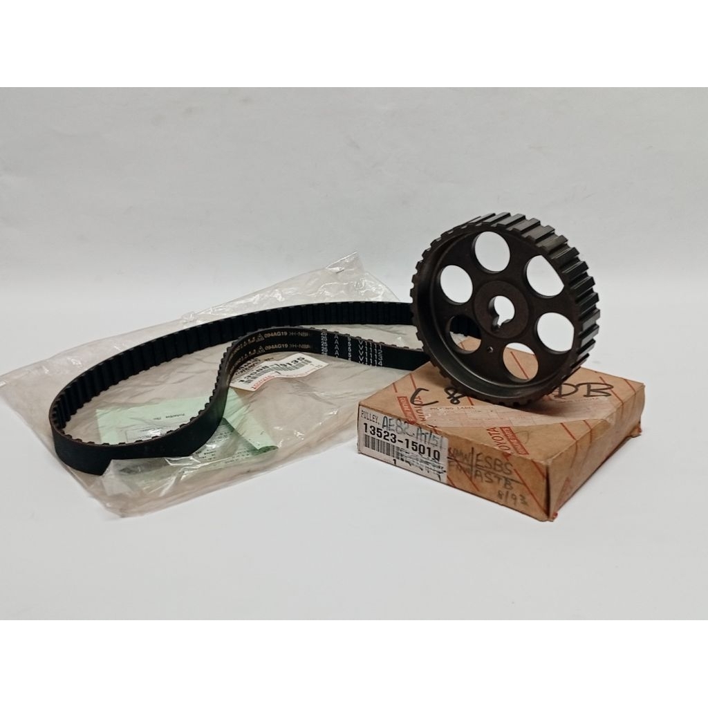 TOYOTA COROLLA AE80 1.3 2A AE92 1.6 4A-FE ENGINE TIMING BELT & CAMSHAFT PULLEY