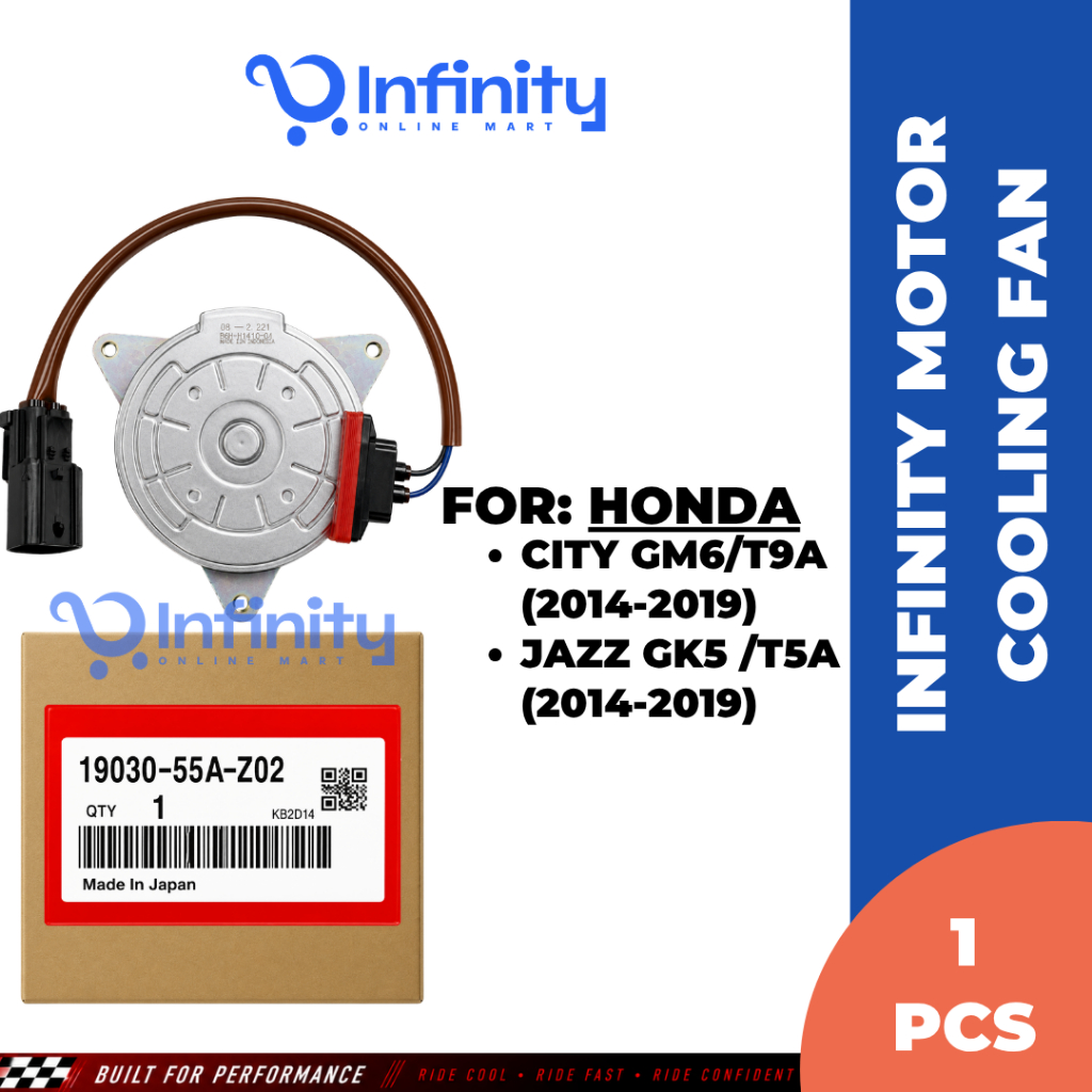 INFINITY พัดลมระบายความร้อนมอเตอร์ (19030-55A-Z02) & Aircond Motor (3616-55A-Z02) สําหรับ City Gm6 T