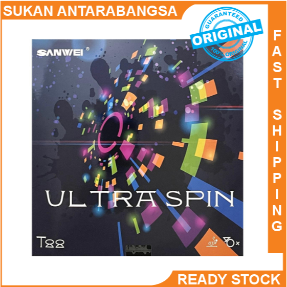 ยางปิงปอง Sanwei Ultra Spin T88