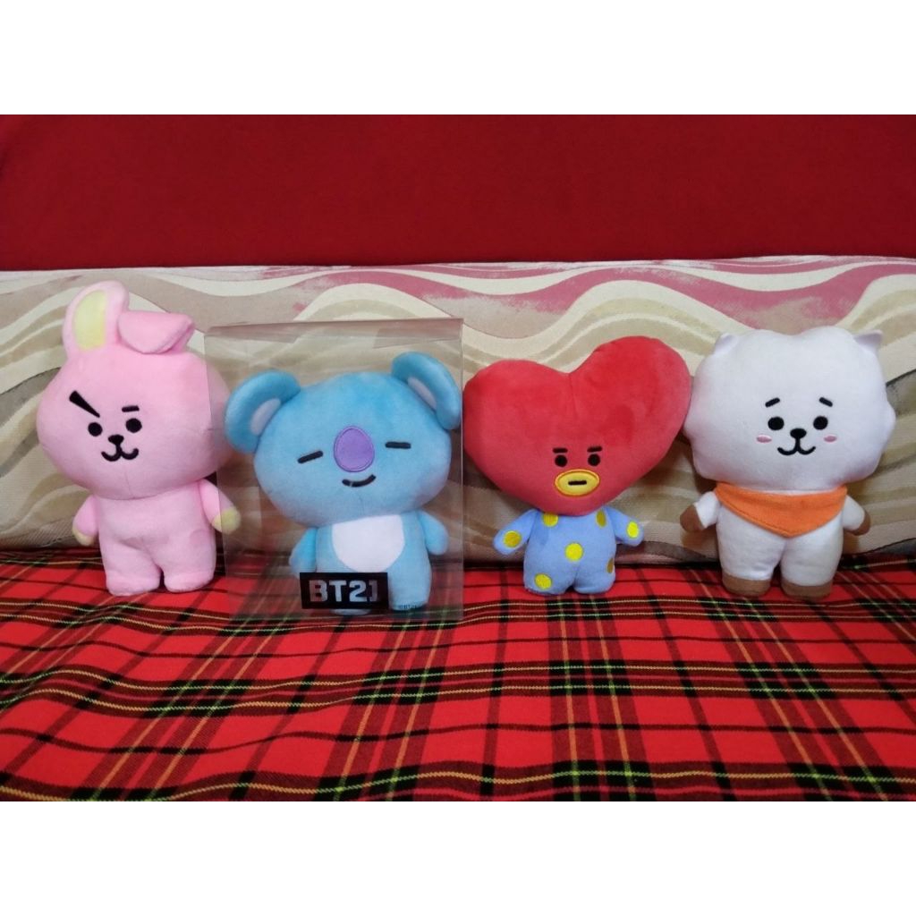 BTS BT21 ตุ๊กตายืน Koya Tata Rj Cooky