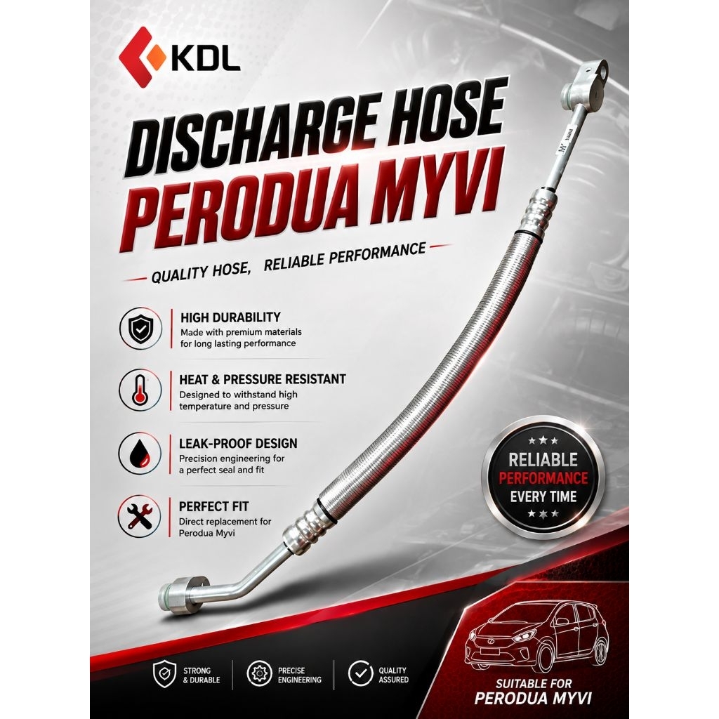 Perodua Myvi 1.3 2003-2010 Car Aircond Silicon discharge cable (OLD Myvi)
