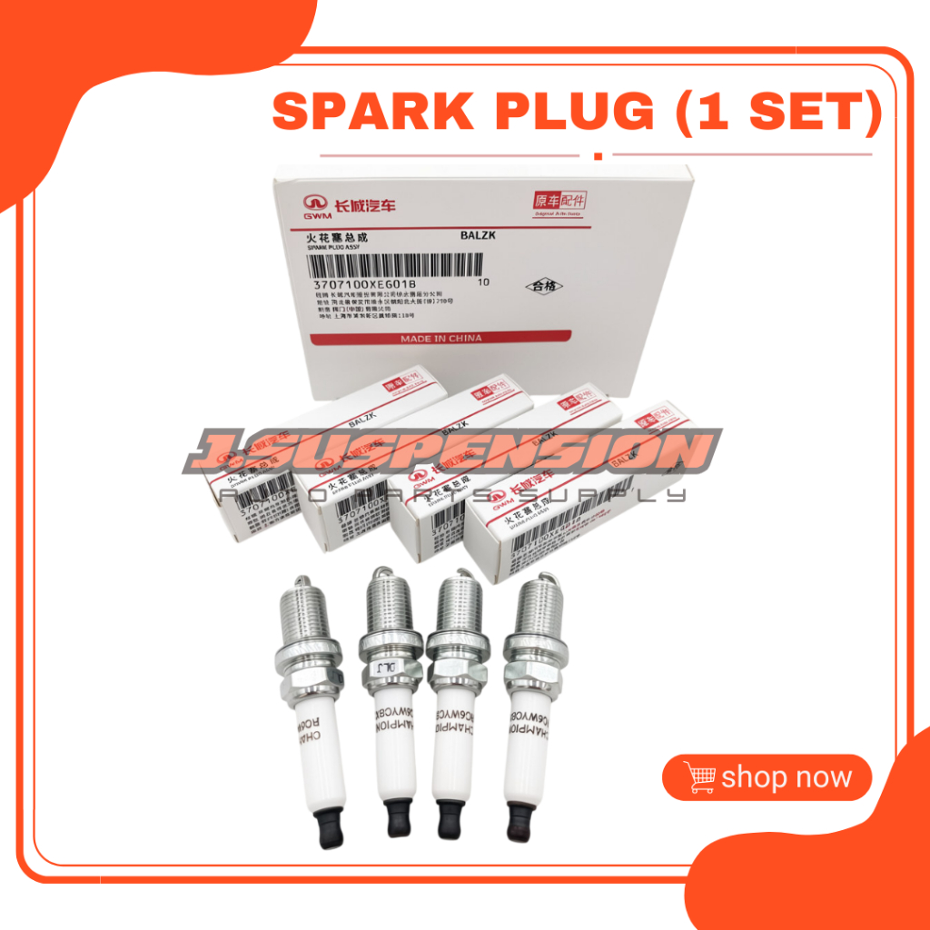[1 SET] หัวเทียน - GMW Haval H1 / Greatwall M4 (3707100XEG01B)