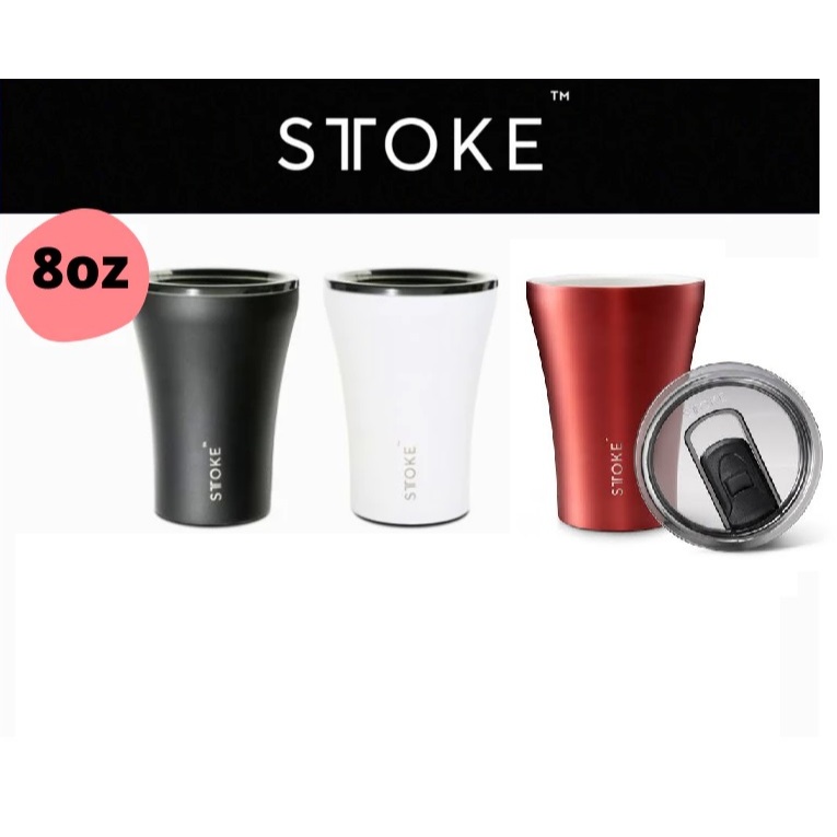 STTOKE Shatterproof Ceramic Reusable Cup (Melinda Looi Special Edition) - 8oz