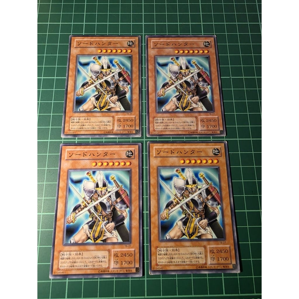 YUGIOH Japanese TB-27 BE1-JP191 นักล่าดาบ人 (N) 90%90%70%60%