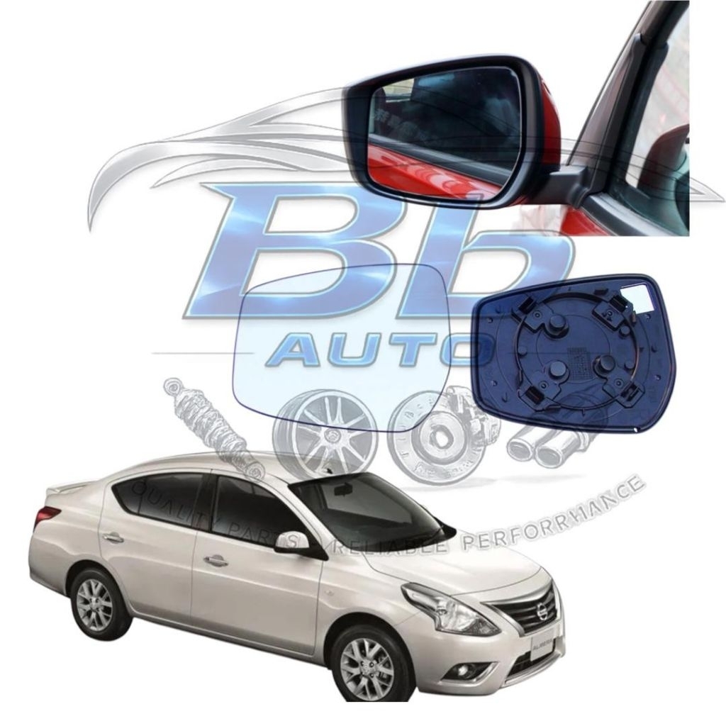 NISSAN N17L ALMERA 12-18 ด้านข้างกระจก/ไฟหน้าป้าย LH 96366-1HJ0C/RH 96365-1HJ0C
