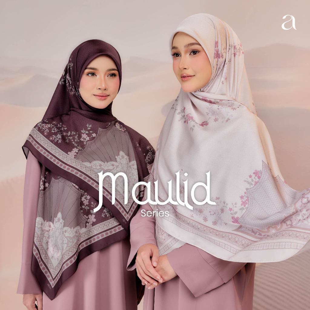 ALYSS - Maulid Series Bawal พิมพ์พรีเมี่ยม Cotton Voile & Premium Cotton Silk Baidang 50 & 60 (ใหม่)
