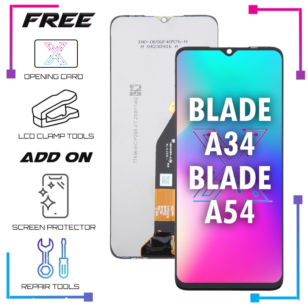 จอแสดงผล LCD สําหรับ ZTE BLADE A34 / BLADE A54