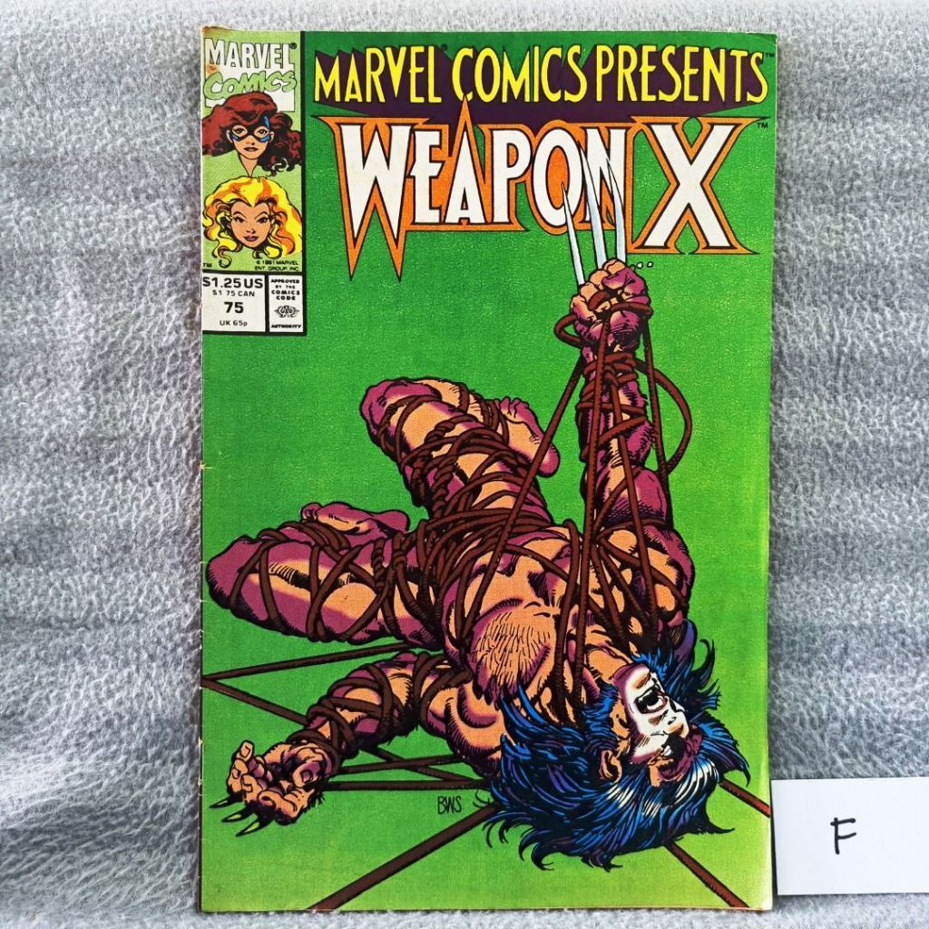 Wolverine: Marvel Comics Presents 75 (Marvel Comics) X-Men (Barry Windsor-Smith)