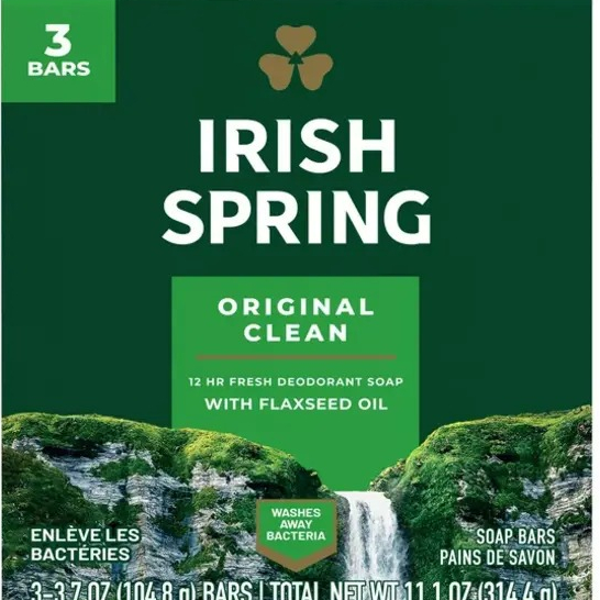 IRISH SPRING - 3 บาร์