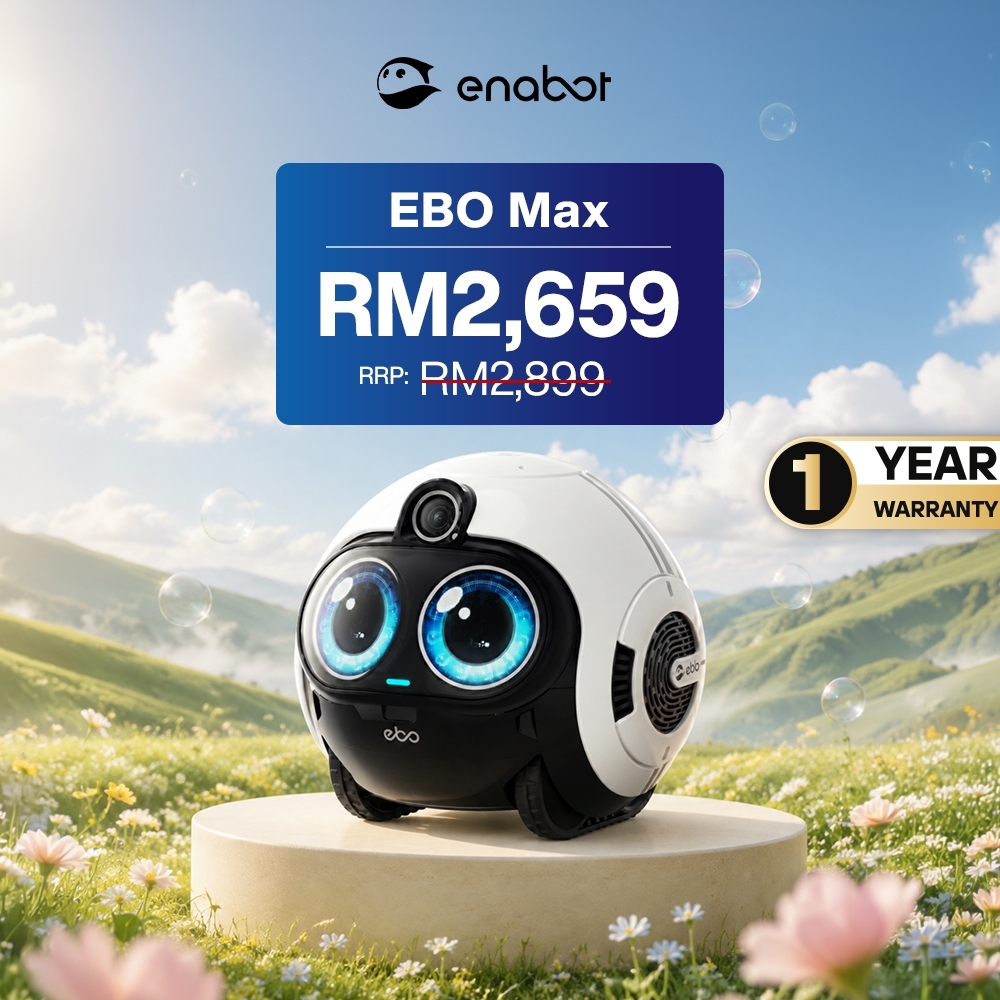 enabot EBO MAX หุ่นยนต์กล้องวงจรปิด