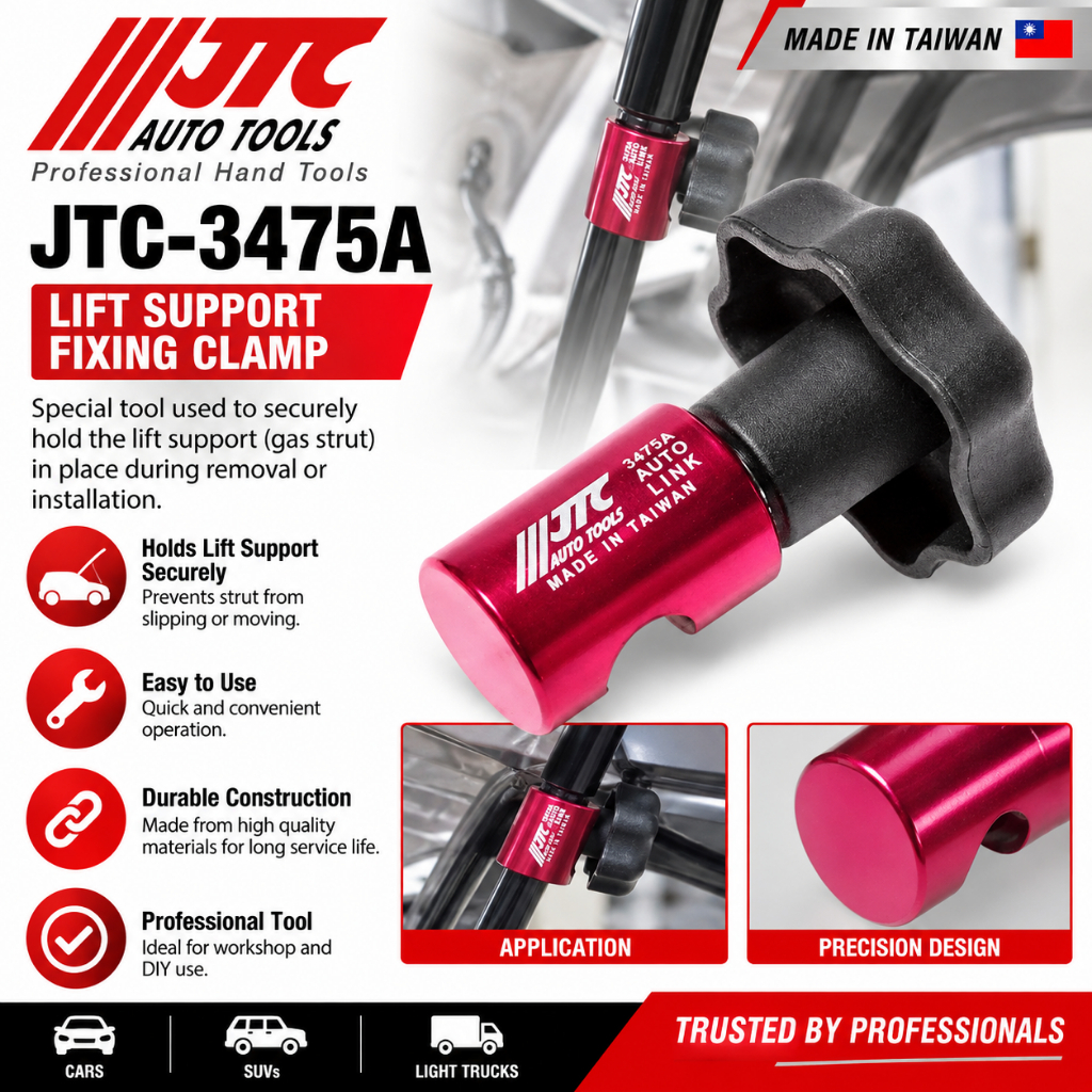 LIFT SUPPORT FIXING CLAMP JTC-3475B