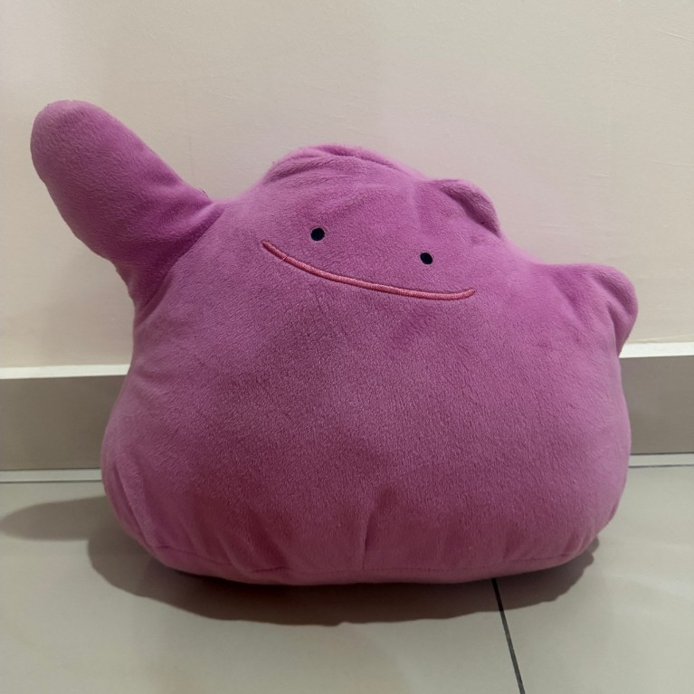 Pokemon Ditto (Ditto / Metamon) หมอนอิงของเล่นตุ๊กตาใหญ่