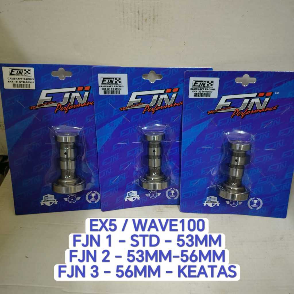 FJN CAMSHAFT RACING EX5 WAVE100 CAM SHAFT RACING S4 FJN1 FJN 2 FJN 3 TAIKOM CAM RACING ESR RED LEO U