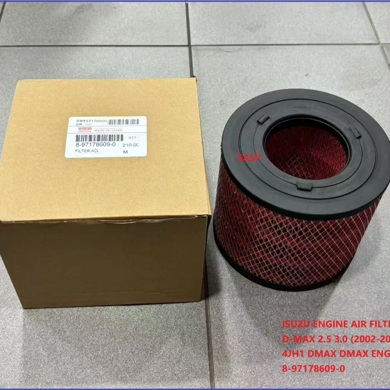 ISUZU ENGINE AIR FILTER - ISUZU D-MAX 2.5 3.0 (902-011) 4JA1 / 4JH1 DMAX DMAX ENGINE 8-97178609-0