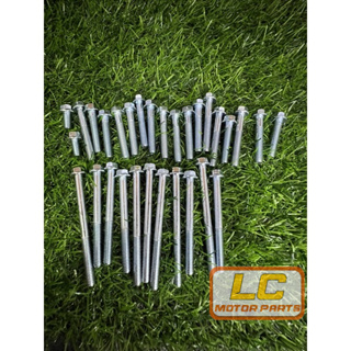 Y125 RXZ LC135 สกรูเกลียวเครื่องยนต์ T8 BOLT SKRU ENJIN Y125Z 125Z 125Z 125ZR