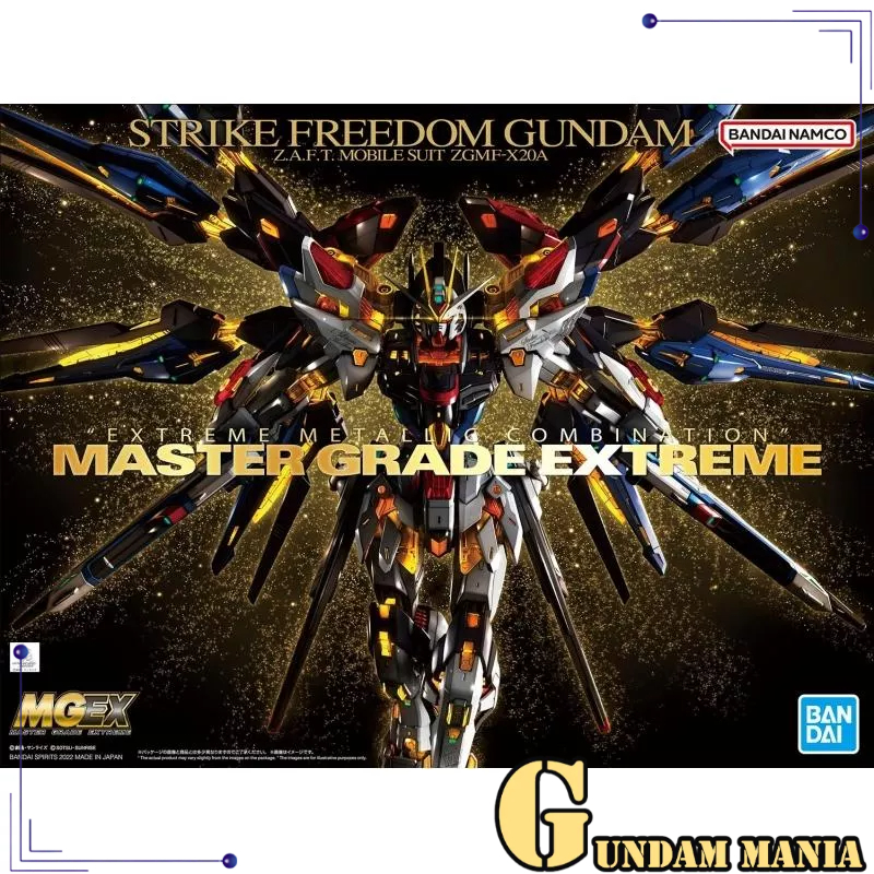 (MGEX)Bandai Strike Freedom Gundam