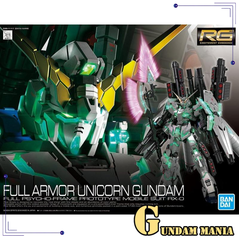 (RG)Bandai Full Armor Unicorn Gundam