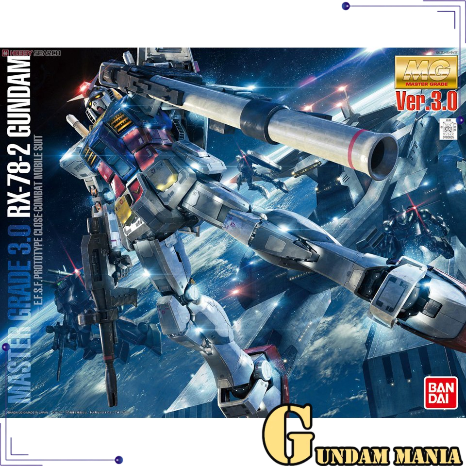 (MG)Bandai RX-78-2 Gundam 3.0