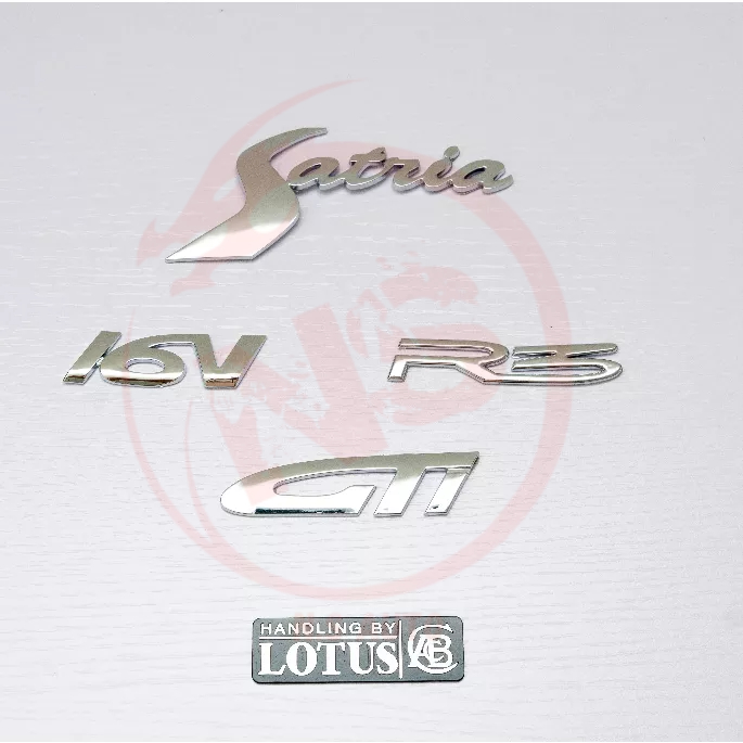 โลโก้ Proton Emblem Proton Satria / GTi / 16V / Lotus/ R3 *Dropship