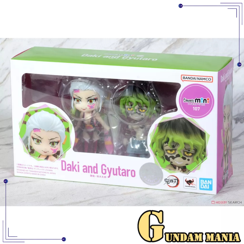 Bandai Figuarts Mini Daki และ Gyutaro