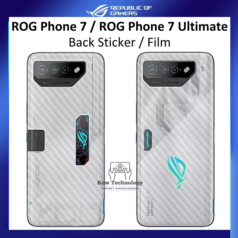 Asus ROG Phone 7/ROG Phone 7 Ultimate สติกเกอร์ด้านหลัง / ฟิล์มห่อ