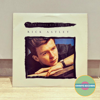 Rick Astley - Never Gonna Give You Up - 12 นิ้ว Single (ใช้แล้วไวนิล LP US Pressing)