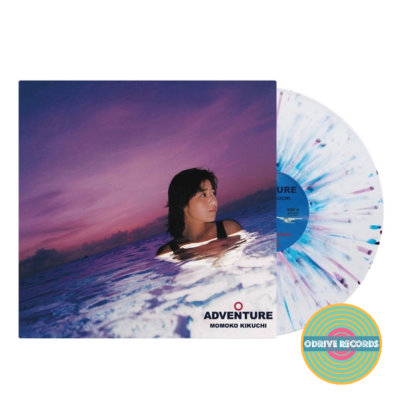 Momoko Kikuchi - Adventure (LITA 20th Anniversary Clear W/ Blue & Purple Splatter Vinyl LP Edition)