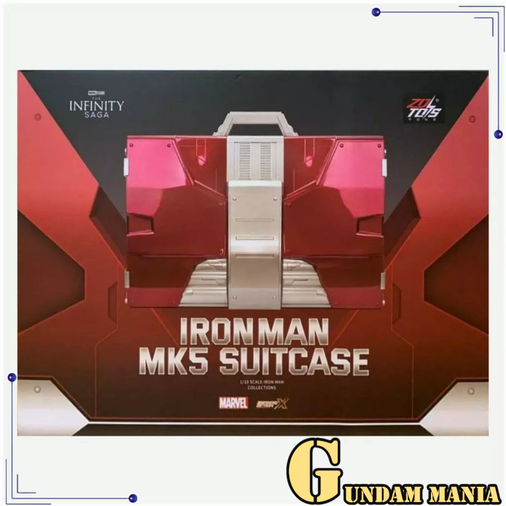 (1/10)ZD ของเล่น Marvel Ironman MK5 กระเป๋าเดินทาง