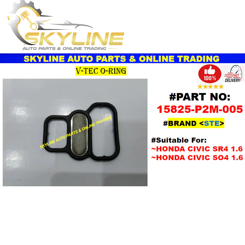 15825-P2M-005 V-TEC O-Ring Honda Civic Sr4 1.6 / Honda Civic So4 1.6