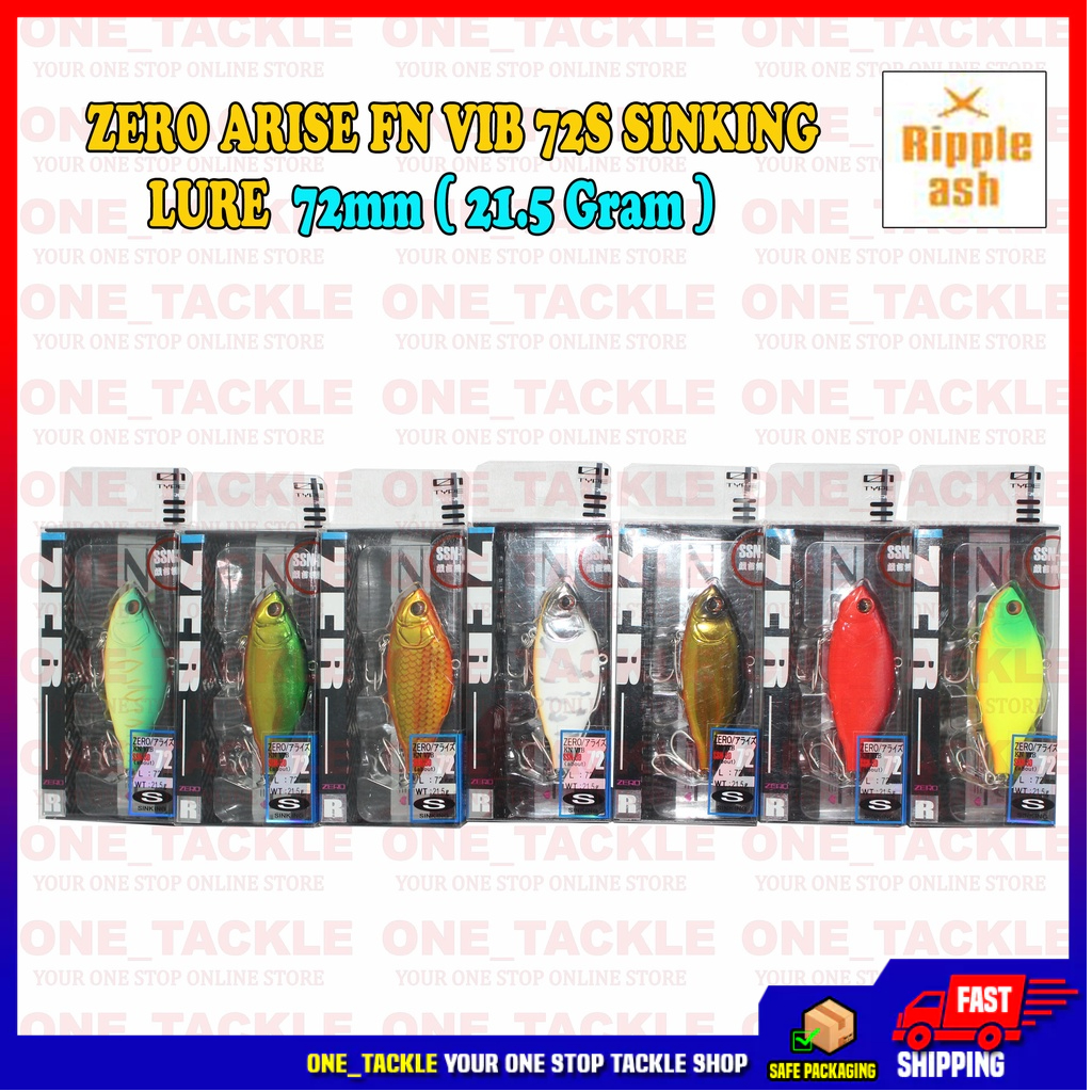 Zero Arise Lure Ripple ASH FN VIB 72mm