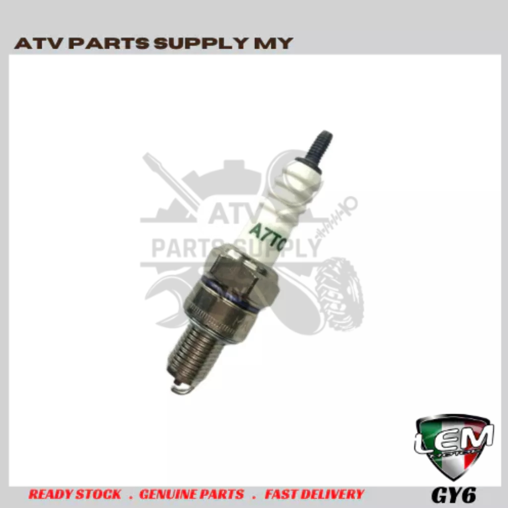 หัวเทียน ATV 200cc GY6 A7RTC