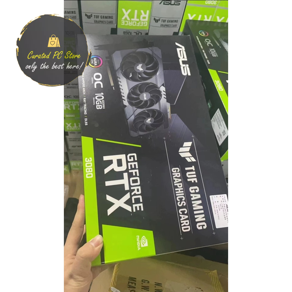 [ใหม่และใช้แล้ว] ASUS TUF ROG STRIX RTX 3060 3060TI 3070 3080 3090 4060 4070TI 4080 4090 GPU กราฟิกก