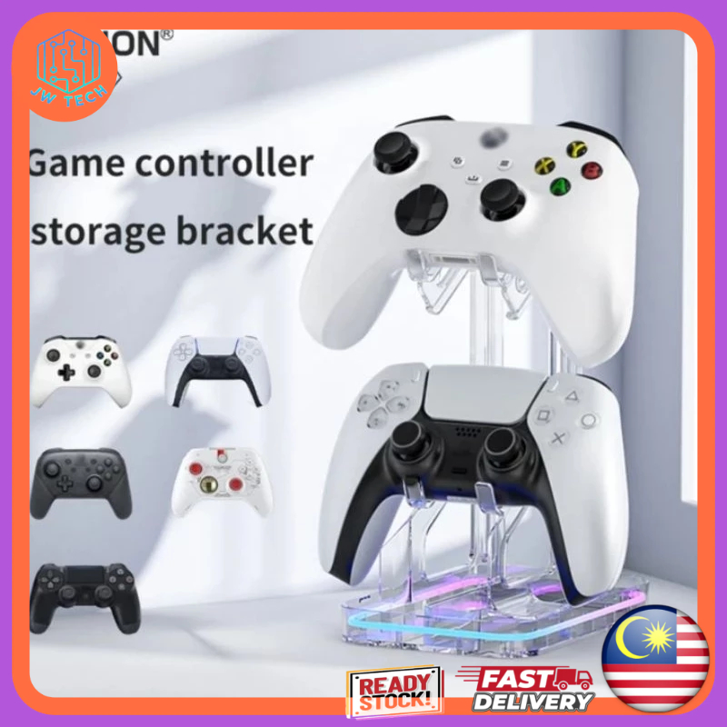 Aolion RGB Game Controller Stand Holder พร ้ อมพอร ์ ต USB Xbox PlayStation Nintendo Switch Pc อุปกรณ ์ เสริม