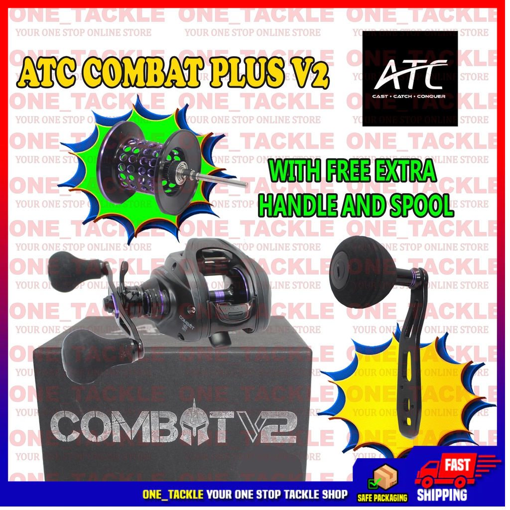 ATC COMBAT PLUS V2 201 LIGHT JIGGING และ HEAVY COVER FISHING REEL