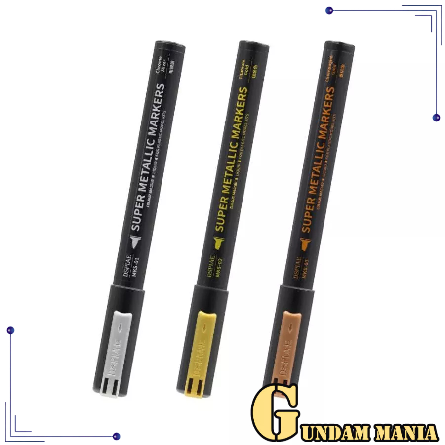 Dspiae Super Metallic Marker MKS Series