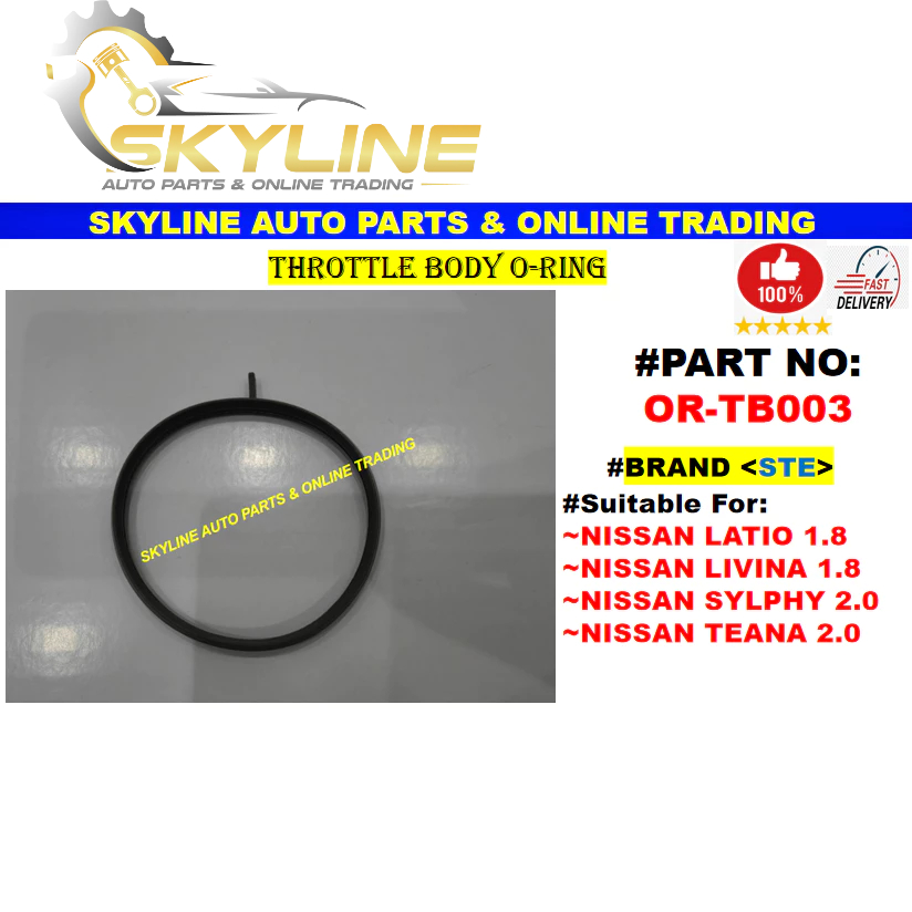 16175-EN200 เรือนปีกผีเสื้อ O-Ring Nissan Livina 1.8 / Nissan Latio 1.8 / Nissan Teana J32 2.0 / Nis